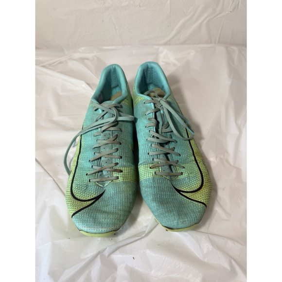 Nike Vapor 14 Academy FG/MG Dynamic Turquoise Blue Lime Glow CU5691-403 Men 8.5 - Picture 13 of 15